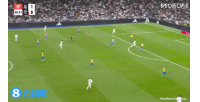 居莱尔传中助攻，姆巴佩凌空垫射完成梅开二度