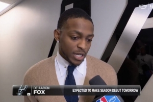 福克斯：即便需要休战更久 我也不想经历腿筋伤势反复