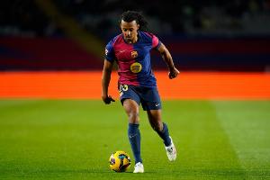 记者：孔德未完成今日训练，埃里克-加西亚可能代替他出战